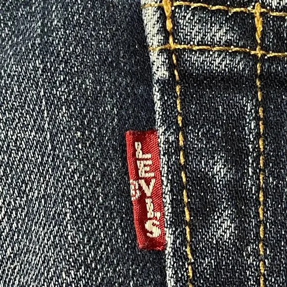 Vtg Levis 511 Premium Straight‎ Big E Jeans Men's 36 Blue Mid Wash Straight Fit
